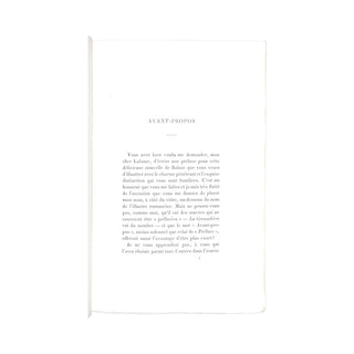 BALZAC (Honoré de) – La Grenadière. 1901.