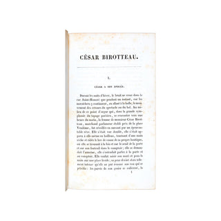 BALZAC – Histoire de la grandeur et de la décadence de César Birotteau. 1839.