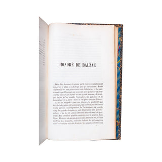BALZAC (Honoré de) - La Comédie Humaine. 1842.