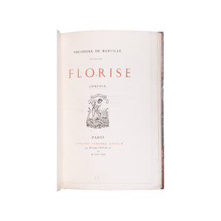 BANVILLE (Théodore de) - Florise. 1870.