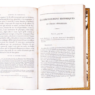 BARBAROUX - Mémoires (inédits) de Charles Barbaroux, député à la Convention nationale. 1822.