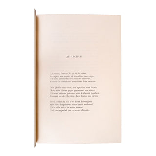 BAUDELAIRE (Charles) - Les Fleurs du mal. 1930