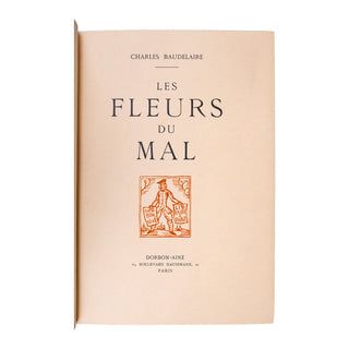 BAUDELAIRE (Charles) - Les Fleurs du mal. 1930