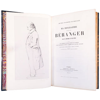 BÉRANGER - Œuvres de complètes. 1847-1865.