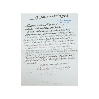 BERGERAT (Emile) – Théophile Gautier. 1879.