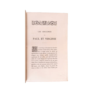 BERNARDIN DE SAINT-PIERRE - Paul et Virginie. 1878.