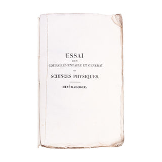 BEUDANT (François Sulpice) - Traité élémentaire de minéralogie. 1824