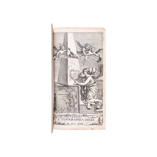 [BIBLE - Nouveau Testament latin / TYPOGRAPHIE] - Novum Iesu Christi Testamentum. 1649.