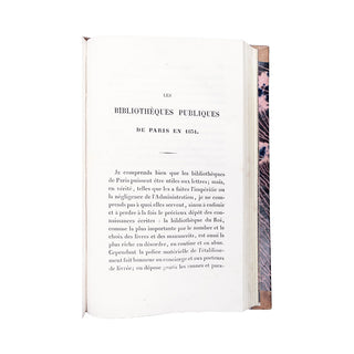 [ENSEMBLE DE 3 OUVRAGES DE LA BIBLIOTHÈQUE DE LA DUCHESSE DE BERRY] - BIBLIOPHILE JACOB. 1836-1837.