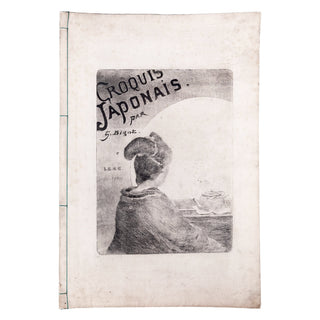 BIGOT (Georges) - Croquis japonais. 1886.