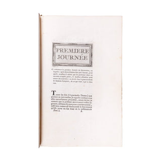 BOCCACE - Le Décameron. 1757-1761.