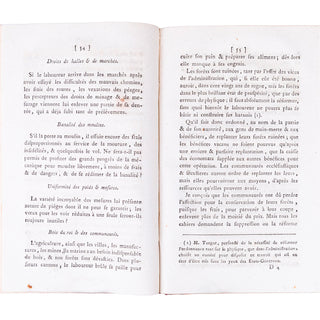 BONCERF - La nécessité et les moyens de restaurer l’agriculture et le commerce. c. 1789.