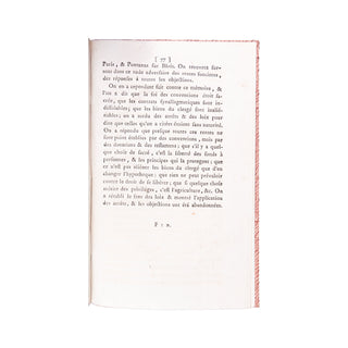BONCERF - La nécessité et les moyens de restaurer l’agriculture et le commerce. c. 1789.