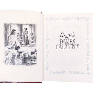 BRANTOME - La Vie des dames galantes. 1948.