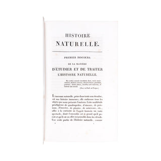 BUFFON - Œuvres complètes. 1825-1828.