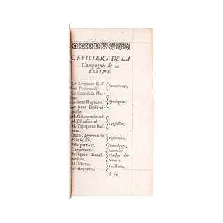 [BUONI (Tommaso), attr.] -  La Fameuse Compaignie de la Lésine. 1604.