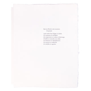 BUTOR – LANCRY – MACCHERONI - Trêves et rêves. Jérusalem. 1996.