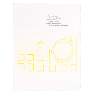 BUTOR – LANCRY – MACCHERONI - Trêves et rêves. Jérusalem. 1996.