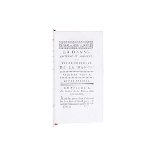 CAHUSAC - La Danse ancienne et moderne ou traité historique de la danse. 1754.