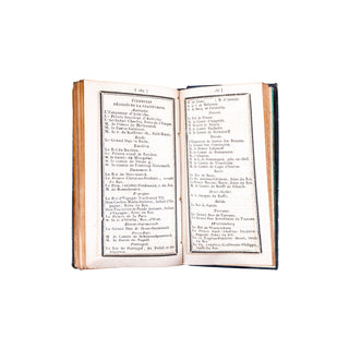 [RELIURE AUX ARMES DE LOUISE D’ARTOIS] - Calendrier de la cour. 1825.