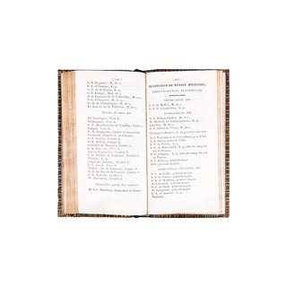 [RELIURE AUX ARMES DE LA DUCHESSE DE BERRY] - Calendrier de la cour. 1830.