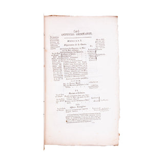 [ENSEMBLE CALONNE] - Requête au Roi. [Et :] Réponse de M. de Calonne à l’écrit de M. Necker. 1787-1788.