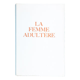 CAMUS (Albert) - La femme adultère. 1954.