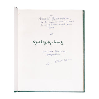 CARCO (Francis) - Quelques-unes. 1931.