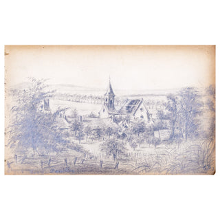 CARNET DE POILU - Album de dessins du poilu Georges Eugène Bernard. c. 1914-1918.