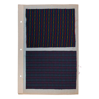 [TEXTILE THAÏLANDE] - Catalogue de 106 échantillons de tissus ikat. 1950.