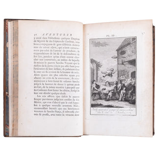CERVANTES - Les principales aventures de l’admirable Don Quichotte. 1774.