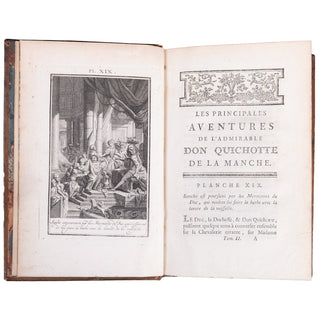 CERVANTES - Les principales aventures de l’admirable Don Quichotte. 1774.