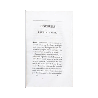 CHAPTAL - Chimie appliquée à l’agriculture. 1823.