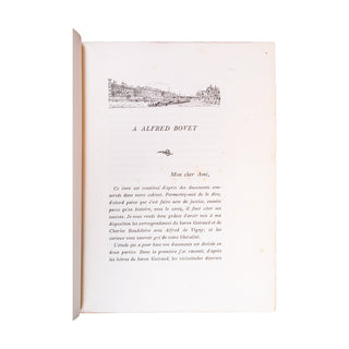 CHARAVAY - A. de Vigny et Charles Baudelaire candidats à l’Académie française. 1879.