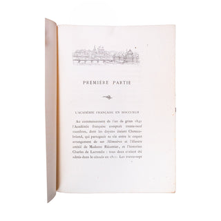 CHARAVAY - A. de Vigny et Charles Baudelaire candidats à l’Académie française. 1879.