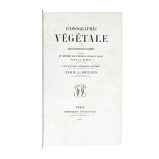 CHAUMETON - Iconographie végétale & Flore médicale. 1841-1845.