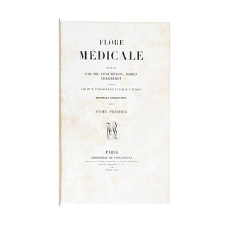 CHAUMETON - Iconographie végétale & Flore médicale. 1841-1845.