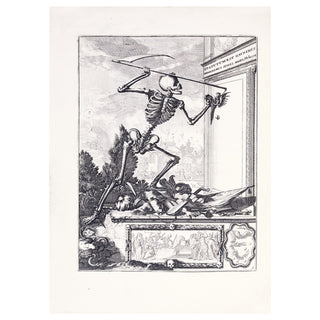CHERTABLON (de) – [DE HOOGH (Romayn) attr.] - La manière de se bien préparer à la mort. 1700.
