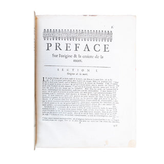 CHERTABLON (de) – [DE HOOGH (Romayn) attr.] - La manière de se bien préparer à la mort. 1700.