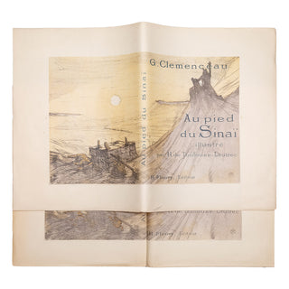 CLÉMENCEAU (Georges) - Au pied du Sinaï. 1898.