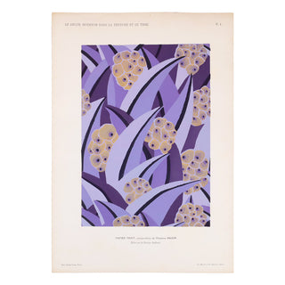 CLOUZOT (Henri) – Le décor moderne dans la tenture et le tissu. 1920.