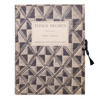 CLOUZOT (Henri) – Tissus nègres. c. 1930.