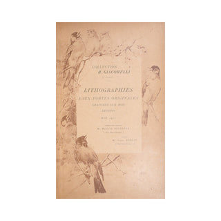 [COLLECTION GIACOMELLI] - Catalogue des Tableaux, Dessins... 1905.