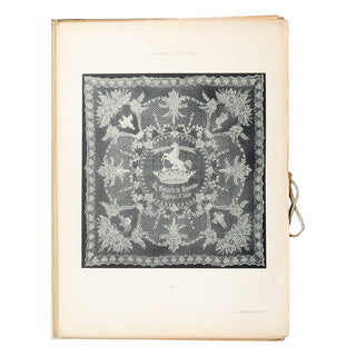 COLLECTION A. LESCURE – Mouchoirs brodés, Milieu du dix-neuvième siècle. 1920.