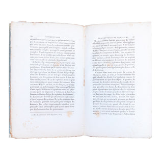 CONSTANT (Benjamin) - Commentaire sur l’ouvrage de Filangieri. 1822.