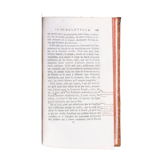 [DE LOLME – MASERE annotations d’après], Constitution de l'Angleterre. 1774.
