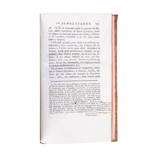 [DE LOLME – MASERE annotations d’après], Constitution de l'Angleterre. 1774.