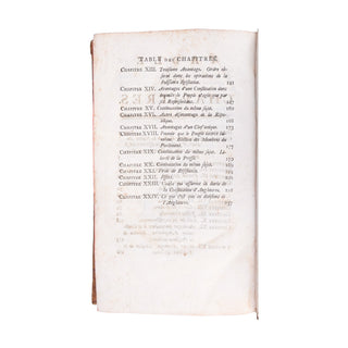 [DE LOLME – MASERE annotations d’après], Constitution de l'Angleterre. 1774.