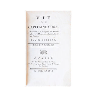 [LES 3 VOYAGES DE COOK - ENSEMBLE DE 20 VOLUMES] - 1774-1785.