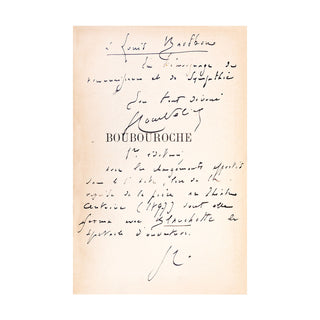 COURTELINE (Georges) - Boubouroche. 1893.